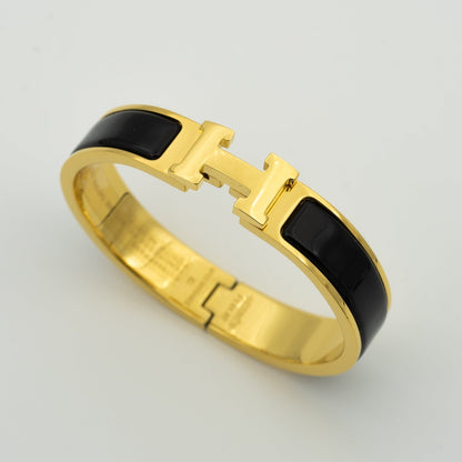 [Glow Jewelry]H BLACK BRACELET