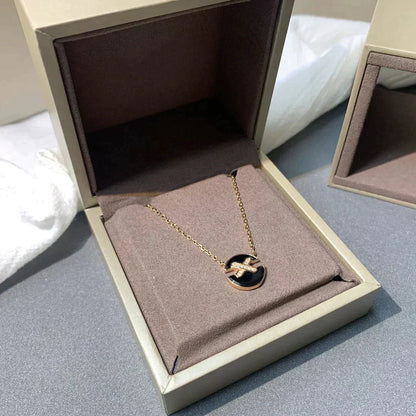 ¡®Glow Jewelry¡¯JEUX DE ROSE GOLD DIAMOND NECKLACE