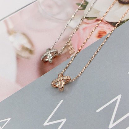 ¡®Glow Jewelry¡¯JEUX DE DIAMOND NECKLACE