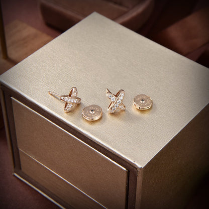 ¡®Glow Jewelry¡¯JEUX DE GOLD DIAMOND EARRINGS