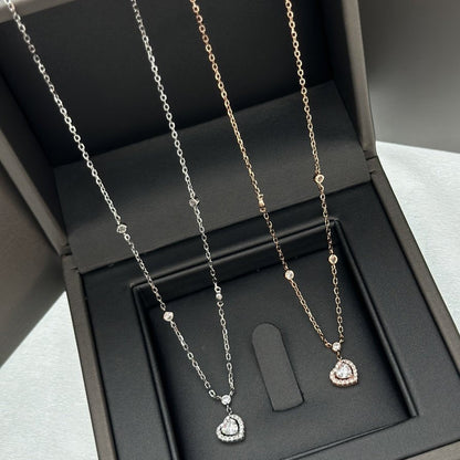 [Glow Jewelry]JOY HEART DIAMOND NECKLACE