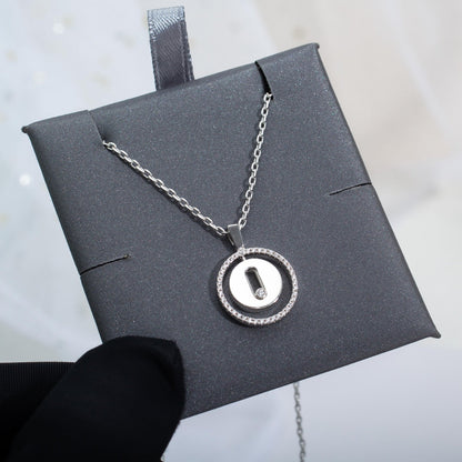 [Glow Jewelry]LUCKY MOVE PM NECKLACE SILVER DIAMOND