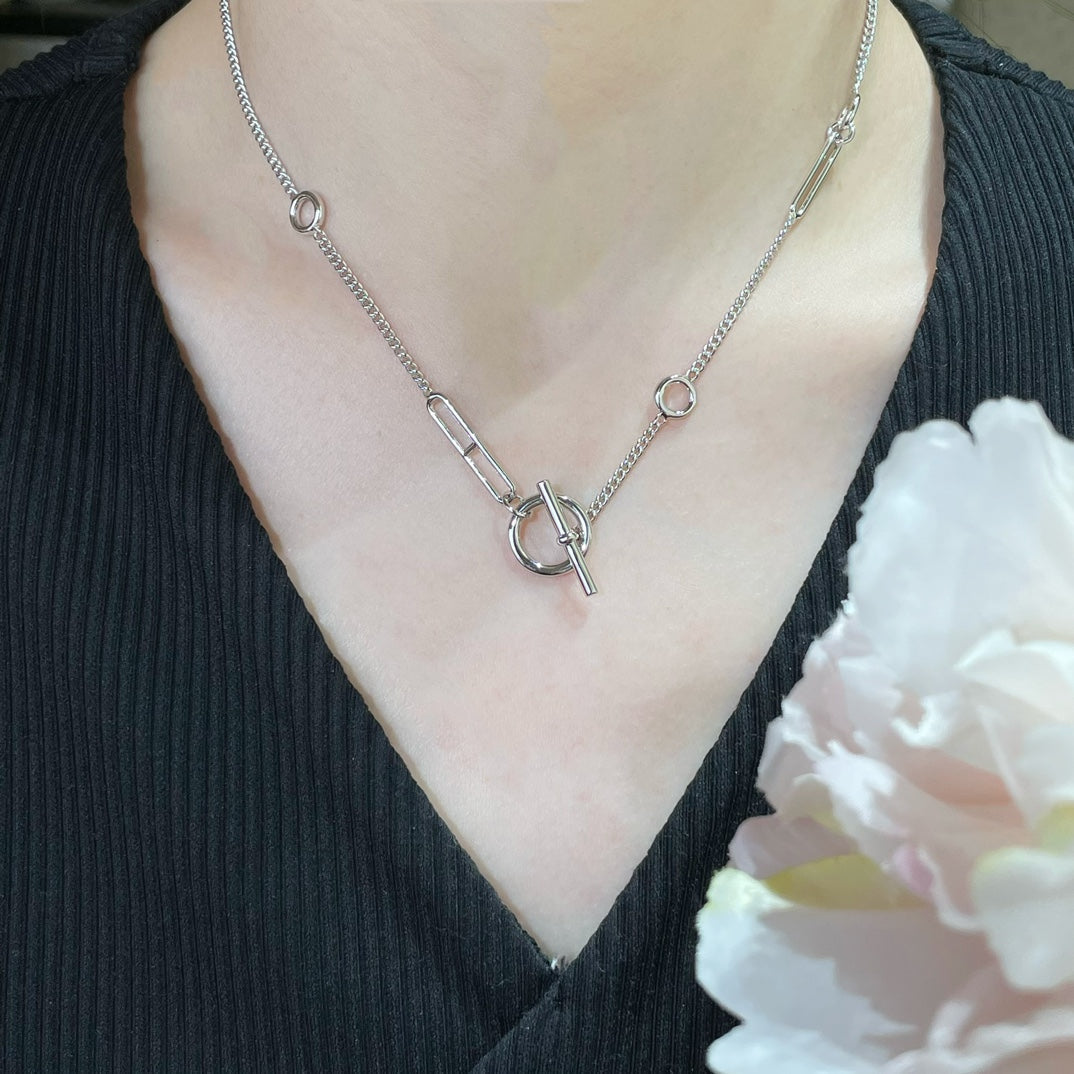 [Glow Jewelry]HM STERLING CHAINE D'ANCRE HEART