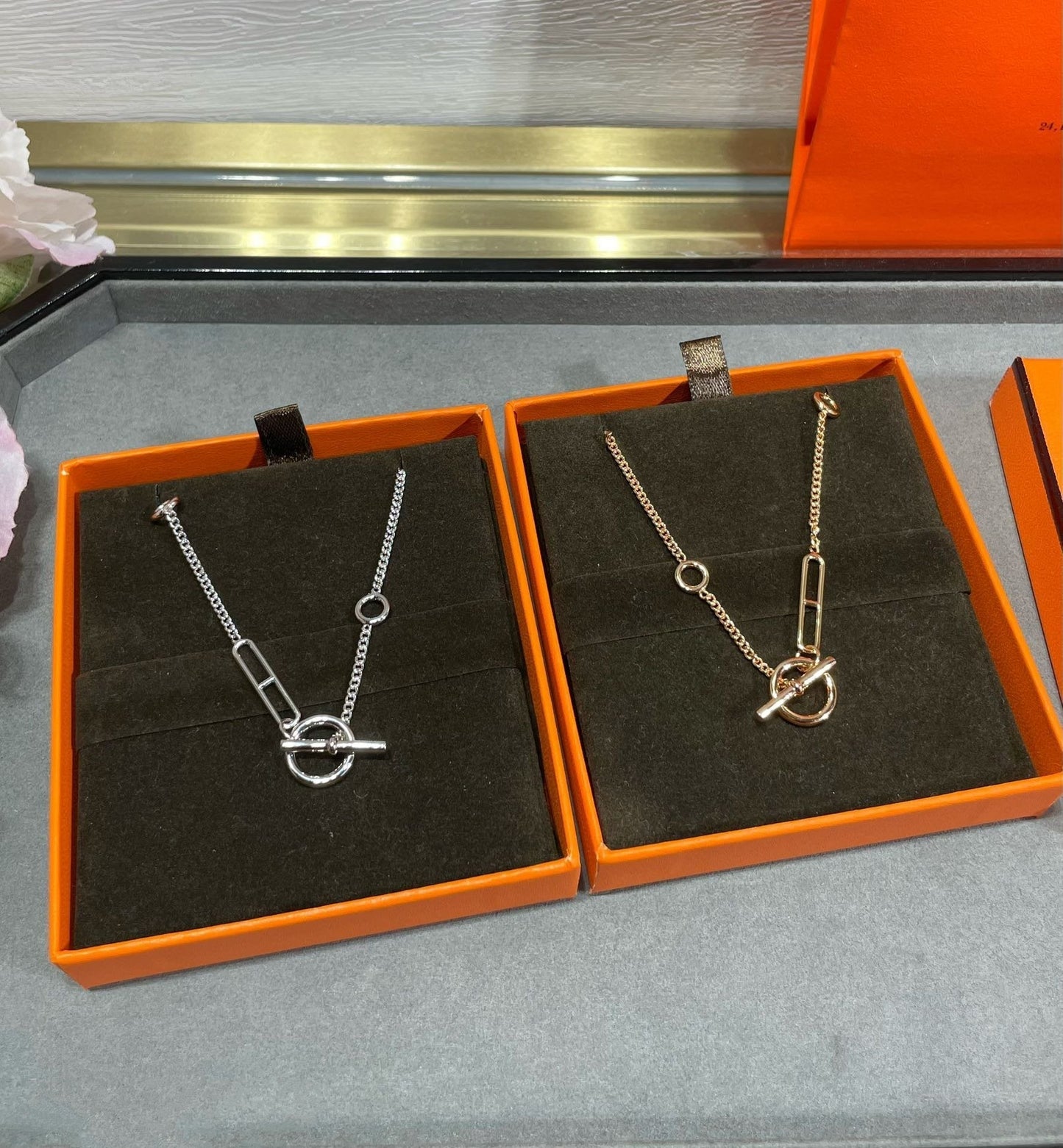 [Glow Jewelry]HM STERLING CHAINE D'ANCRE HEART