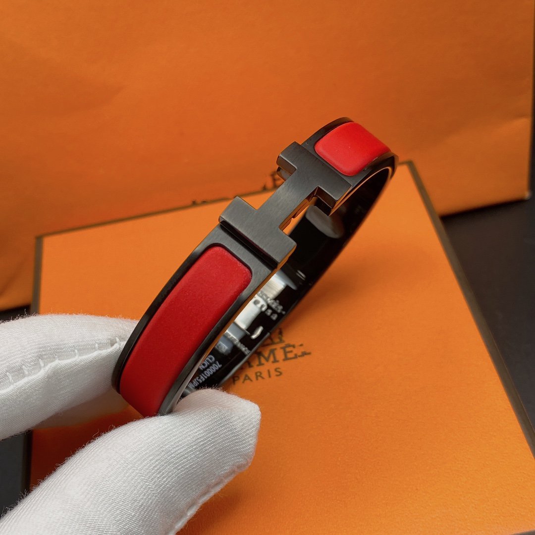 [Glow Jewelry]CLIC HM SO BLACK RED BRACELET