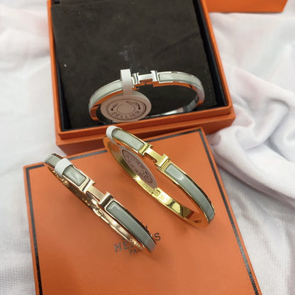 ¡®Glow Jewelry¡¯CLASSIC HM CLIC GREEN 8MM ENAMEL BRACELET
