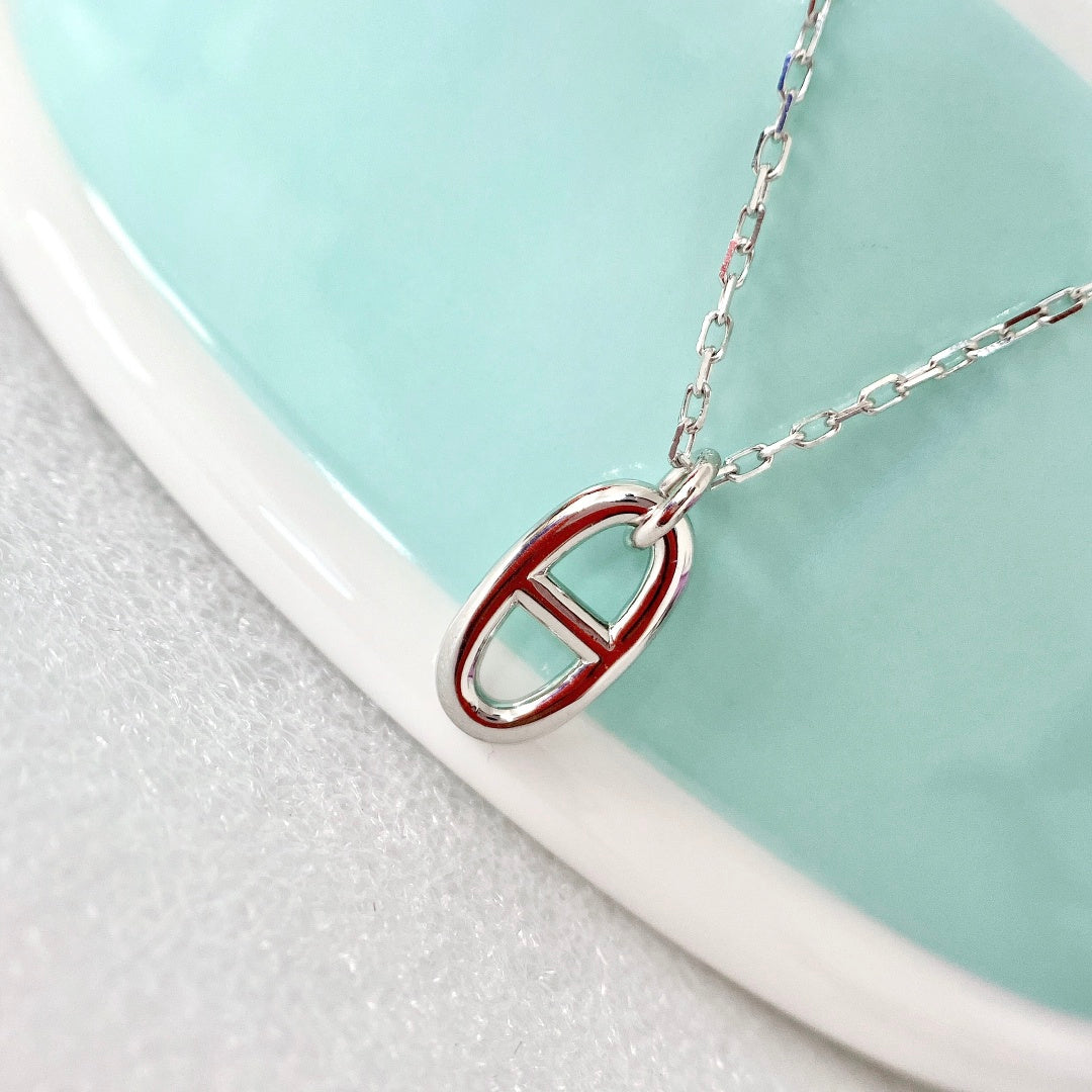 ¡®Glow Jewelry¡¯HM PIG NOSE NECKLACE