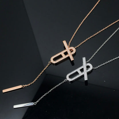 ¡®Glow Jewelry¡¯HM NECKLACE PLATINUM ROSE GOLD DIAMOND