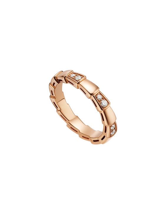 [Glow Jewelry]SERPENTI RING PINK GOLD  3MM