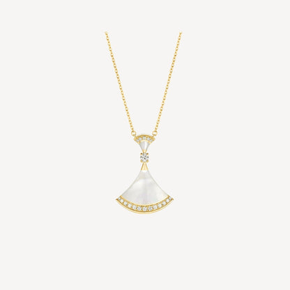 [Glow Jewelry]DREAM NECKLACE MOP GOLD DIAMOND
