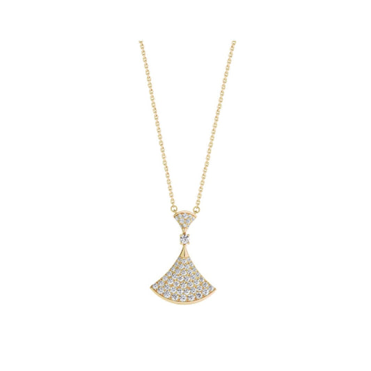 [Glow Jewelry]DREAM NECKLACE GOLD FULL DIAMOND