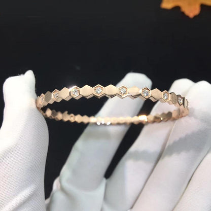 [Glow Jewelry]BEE LOVE SILVER DIAMOND BRACELET