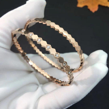 [Glow Jewelry]BEE LOVE SILVER DIAMOND BRACELET
