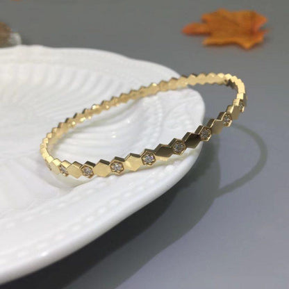 ¡®Glow Jewelry¡¯BEE LOVE GOLD DIAMOND BRACELET