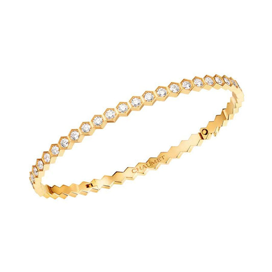 ¡®Glow Jewelry¡¯BEE LOVE GOLD BRACELET FULL DIAMOND