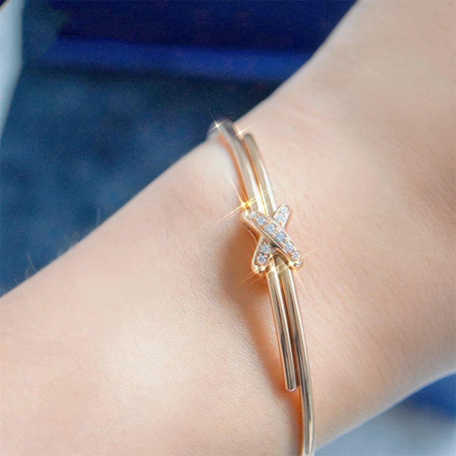 [Glow Jewelry]JEUX DE BRACELET PINK GOLD DIAMONDS