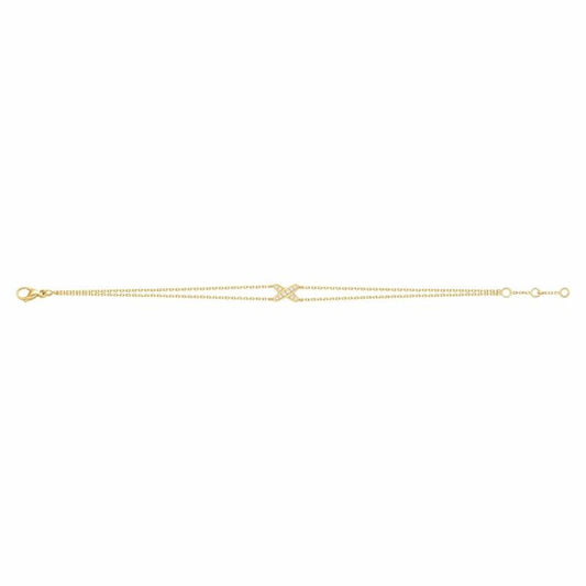 ¡®Glow Jewelry¡¯JEUX BRACELET GOLD DIAMOND