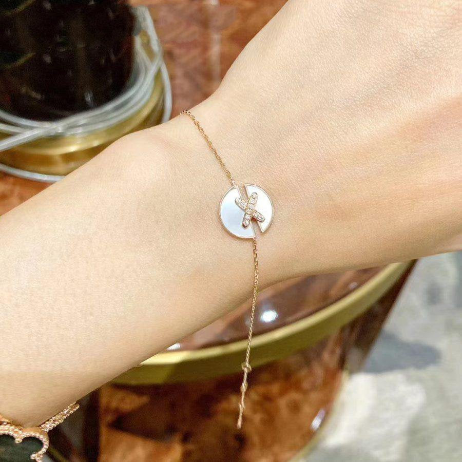 ¡®Glow Jewelry¡¯JEUX DE BRACELET MOP PINK GOLD DIAMONDS
