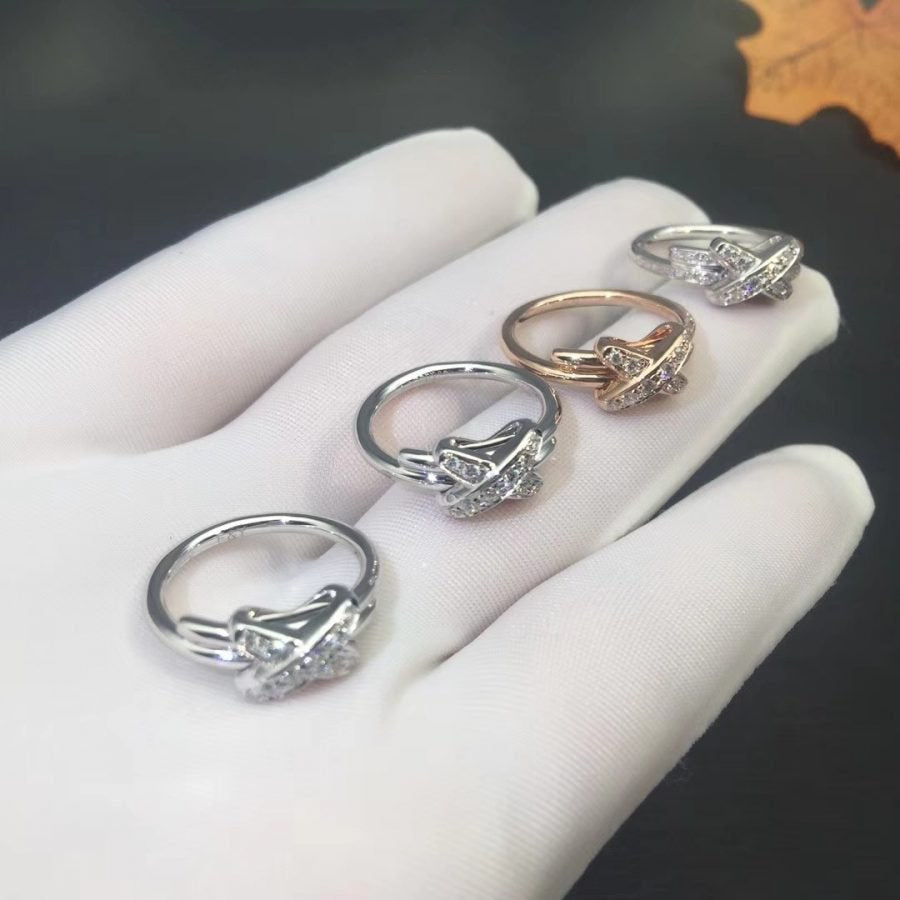 ¡®Glow Jewelry¡¯JEUX DE SILVER DIAMOND RING
