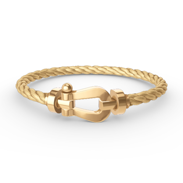 ¡®Glow Jewelry¡¯FORCE LARGE HORSESHOE NO DIAMOND BRACELET GOLD