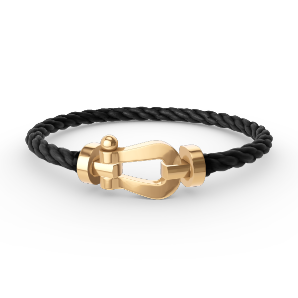[Glow Jewelry]FORCE LARGE HORSESHOE NO DIAMOND BRACELET GOLD