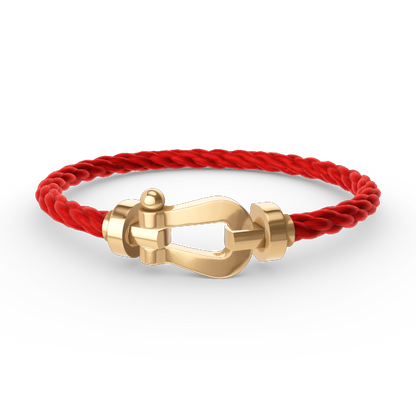 ¡®Glow Jewelry¡¯FORCE LARGE HORSESHOE NO DIAMOND BRACELET GOLD