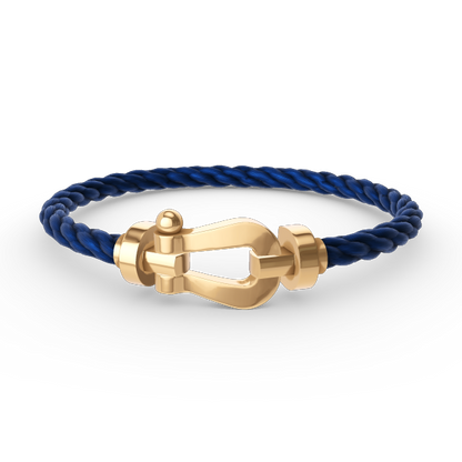 ¡®Glow Jewelry¡¯FORCE LARGE HORSESHOE NO DIAMOND BRACELET GOLD