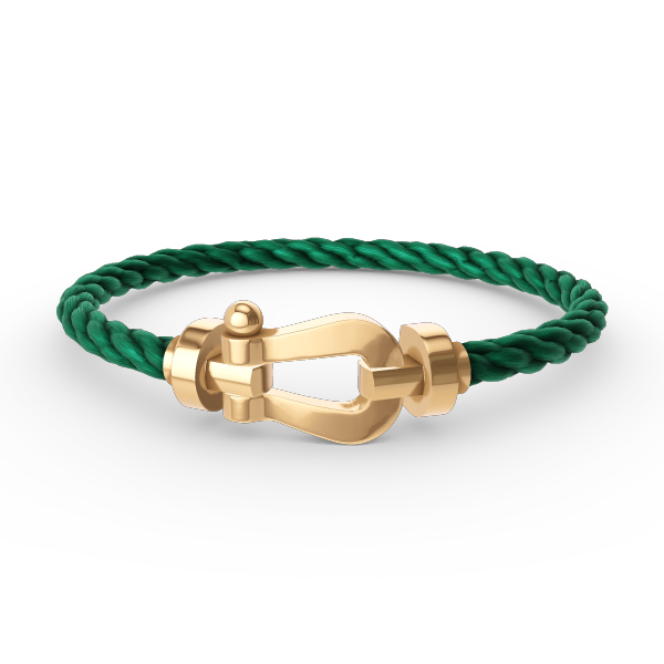 [Glow Jewelry]FORCE LARGE HORSESHOE NO DIAMOND BRACELET GOLD
