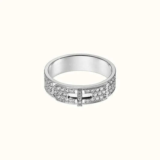 ¡®Glow Jewelry¡¯KELLY SILVER DIAMOND RING