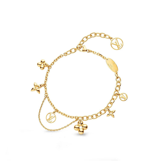¡®Glow Jewelry¡¯BLOOMING PINK GOLD MOP BRACELET