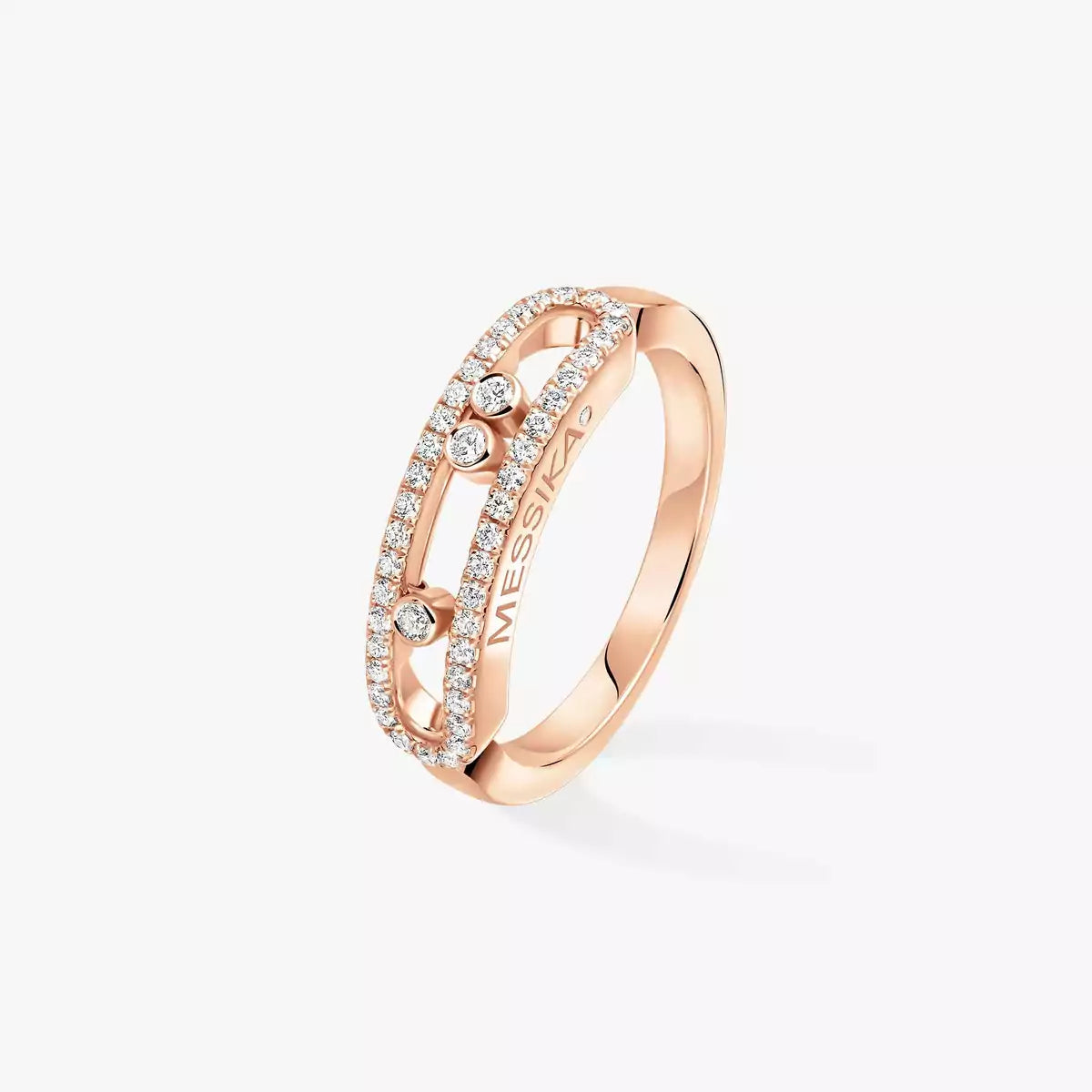 [Glow Jewelry] Baby Move Gold Diamond Pave_ Ring