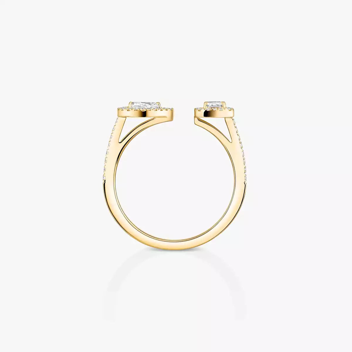 [Glow Jewelry]My Twin Toi Gold Diamond Ring