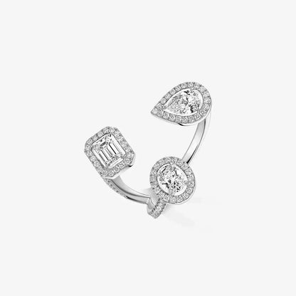 [[Glow Jewelry] Diamond Ring 0,25ct My Twin Trilogy