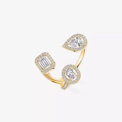 [[Glow Jewelry] Diamond Ring 0,25ct My Twin Trilogy