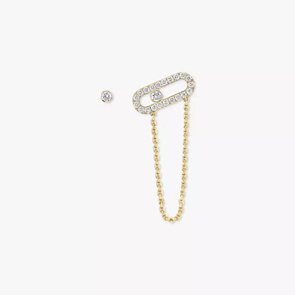 [Glow Jewelry]Move Uno Diamond Earrings