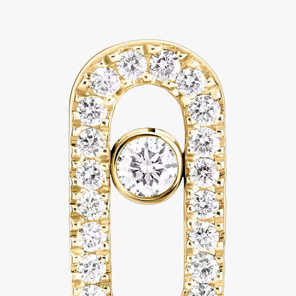 [Glow Jewelry]Move Uno Diamond Earrings