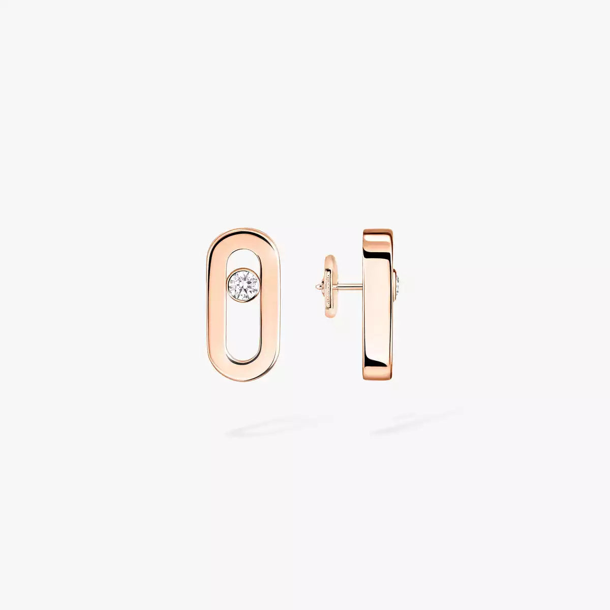 [Glow Jewelry]Move Uno Diamond Stud Earrings