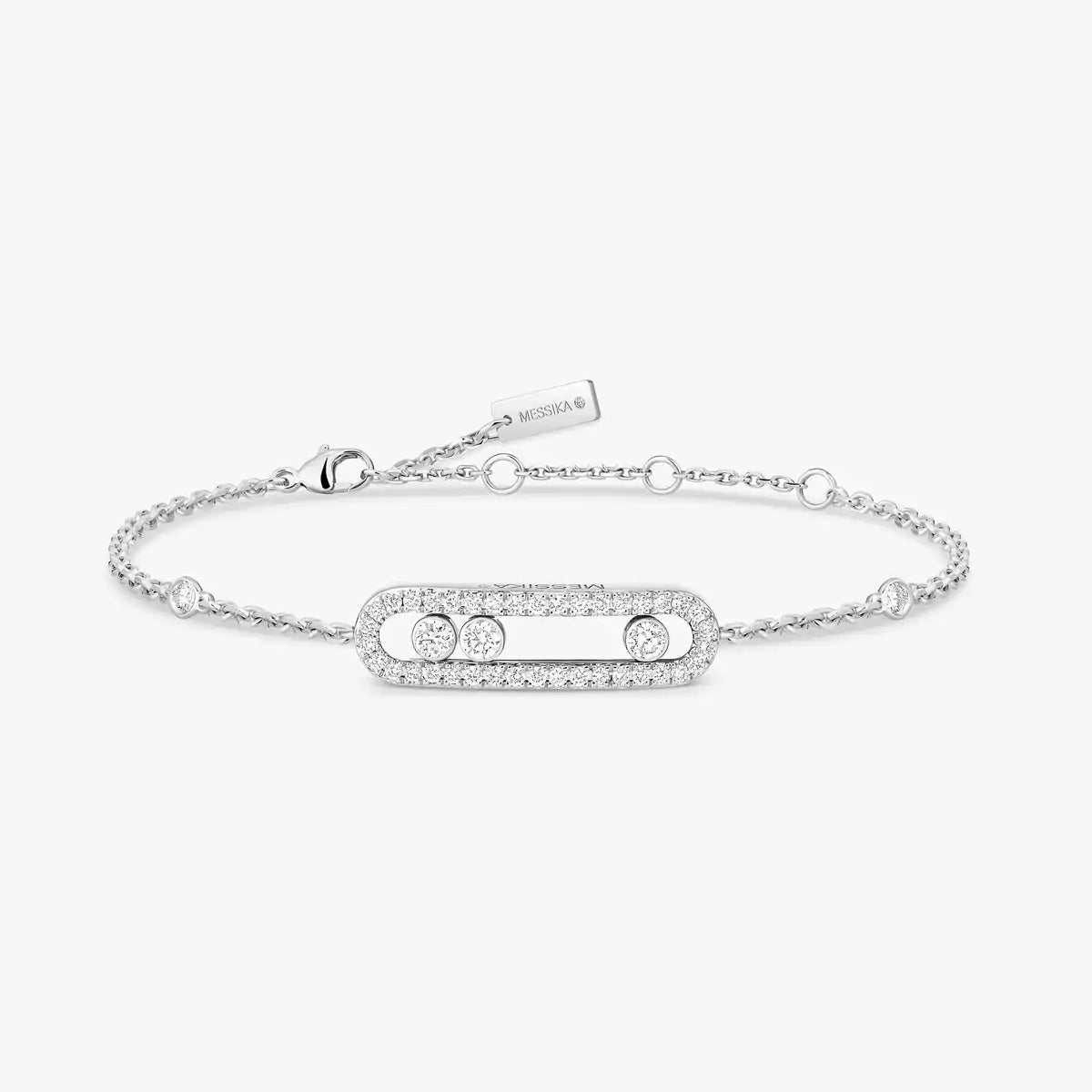[Glow Jewelry]Pavé Baby Move Diamond Bracelet