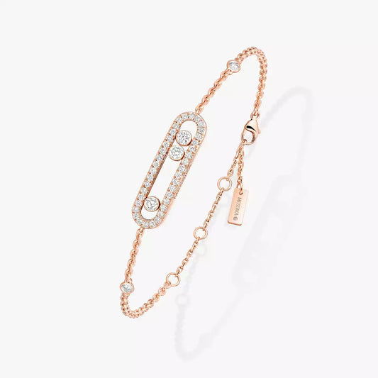[Glow Jewelry]Pavé Baby Move Diamond Bracelet