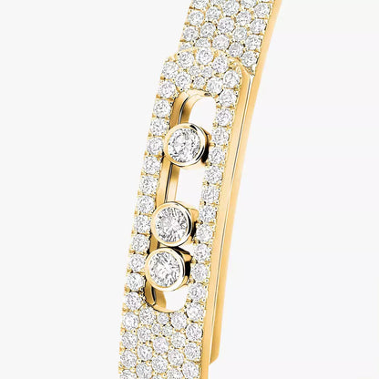 [Glow Jewelry]Move Noa Full Pavé Diamond Bangle Bracelet