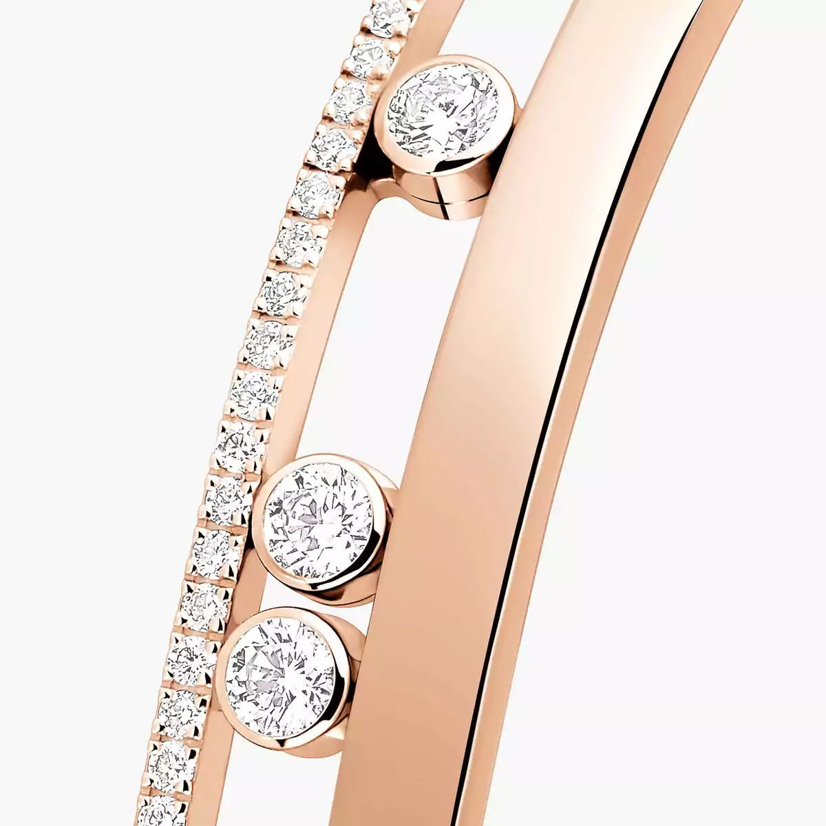 [Glow Jewelry]Move Romane Diamond Bangle Bracelet