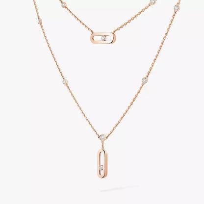 [Glow Jewelry] Move Uno Diamond Necklace