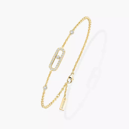 [Glow Jewelry]Move Uno Diamond Bracelet