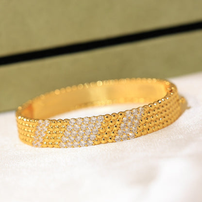 [Glow Jewelry]  FIVE-ROW DIAMOND BRACELET