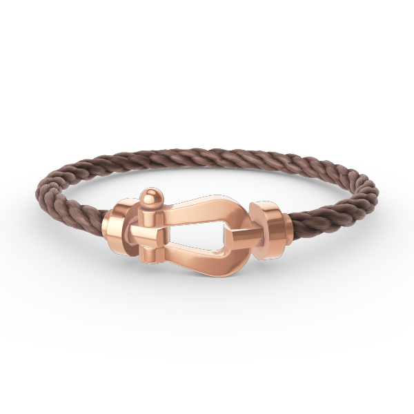 [Glow Jewelry]FORCE LARGE HORSESHOE NO DIAMOND BRACELET ROSE GOLD
