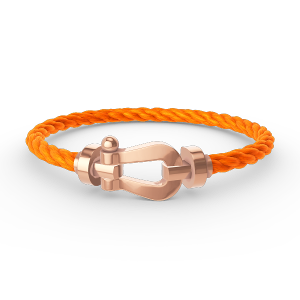 ¡®Glow Jewelry¡¯FORCE LARGE HORSESHOE NO DIAMOND BRACELET ROSE GOLD
