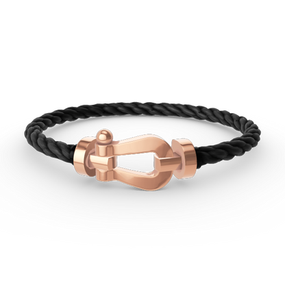 [Glow Jewelry]FORCE LARGE HORSESHOE NO DIAMOND BRACELET ROSE GOLD