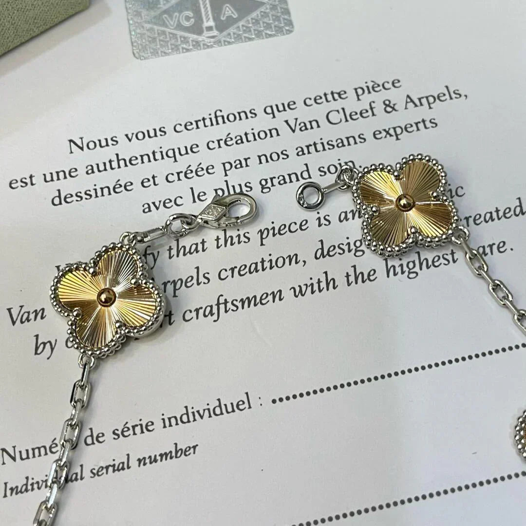 [Glow Jewelry] CLOVER 5 MOTIF LASER BRACELET COLLECTION