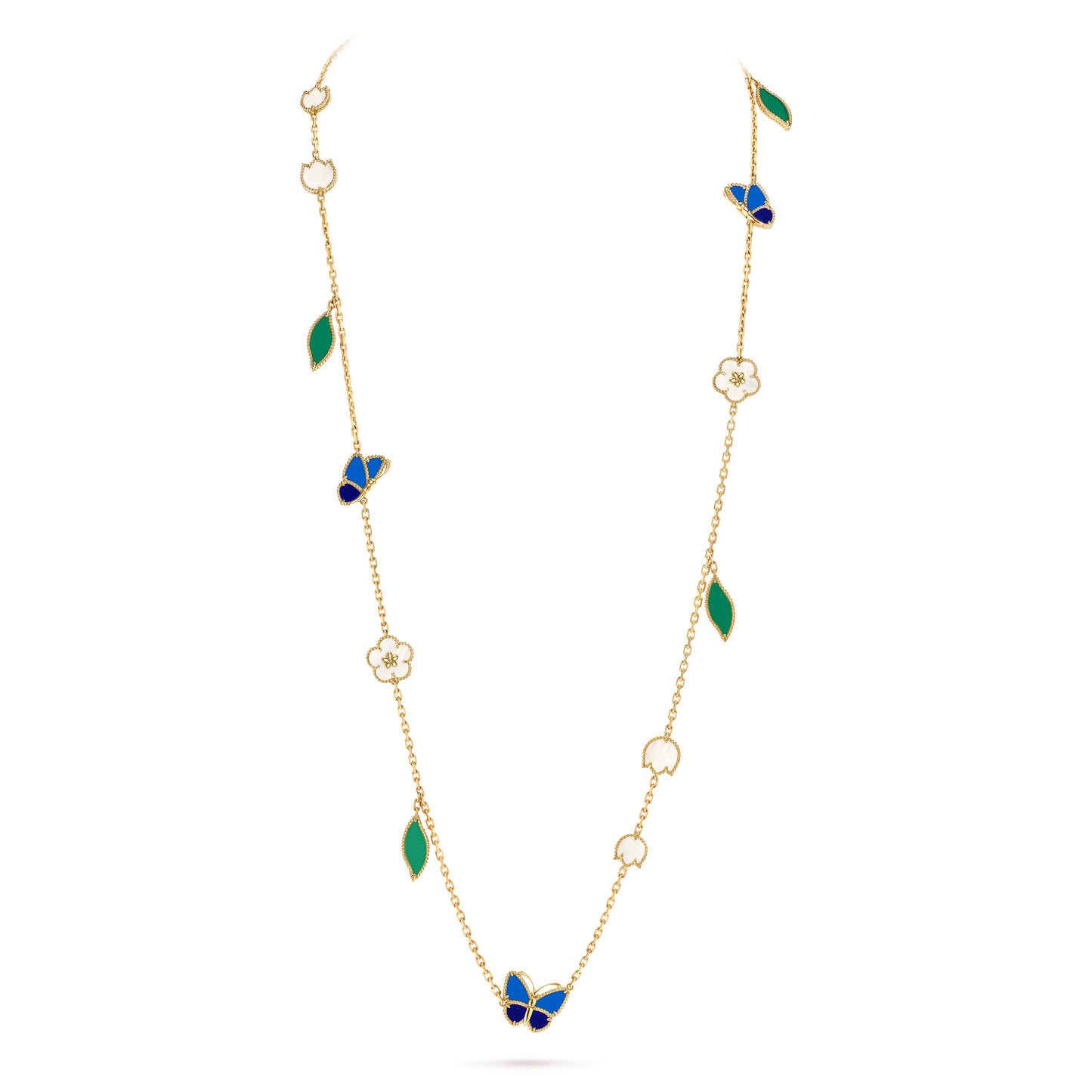 [Glow Jewelry] 26 NEW CLOVER 15 MOTIFS LUCKY NECKLACE