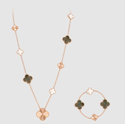 [¡®Glow Jewelry¡¯] 25 NEW CLOVER 15 MOTIFS GRAY MOTHER-OF-PEARL